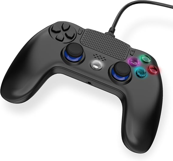 Freaks And Geeks - Wired Controller for PS4 with 3M Cable - Black