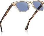CARFIA Modern Retro Small Face Polarized Sunglasses for Men Classic Square Hand-crafted Acetate Frame CA2132