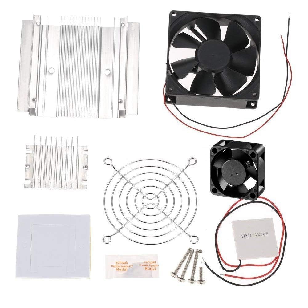 Electrobot Peltier DIY Refrigeration Kit with Heatsink, Radiator, Fan and Thermal Paste, TEC-12706 Thermoelectric Cooler (B0D29RMX2M) Amazon Price History, Amazon Price Tracker