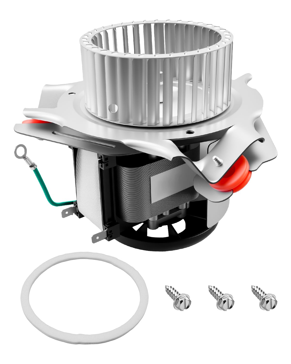 HC21ZE123A Furnace Draft Inducer Motor Fit for Carrier Bryant Payne Jakel Furnace, Draft Inducer Blower Motor Replace HC21ZE123A HC21ZE123 HC21ZS123 J238-150-15215 J238-150-15215AT