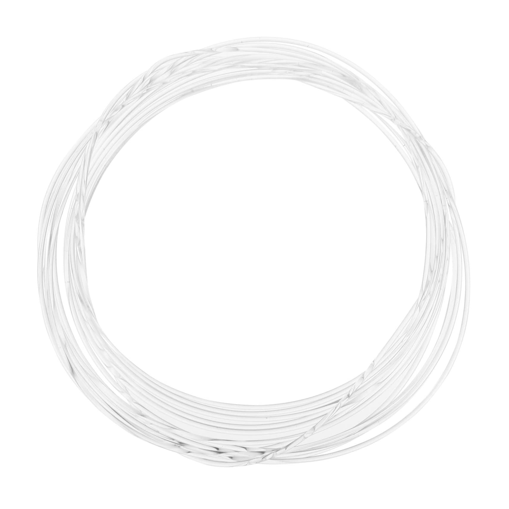 NUOBESTY 1Pc Transparent Light Emitting Fiber Optic Cable Solid Material for Party Decorations Ceiling Sky Effects and More Durable Light Guide for Bright Color