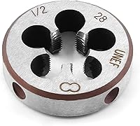 Vista 1 de Troquel de rosca de mano derecha UNEF de 1/2-28 para mecanizado de moldes de roscado, rosca de 1/2 pulgada y troquel de rosca de máquina de paso