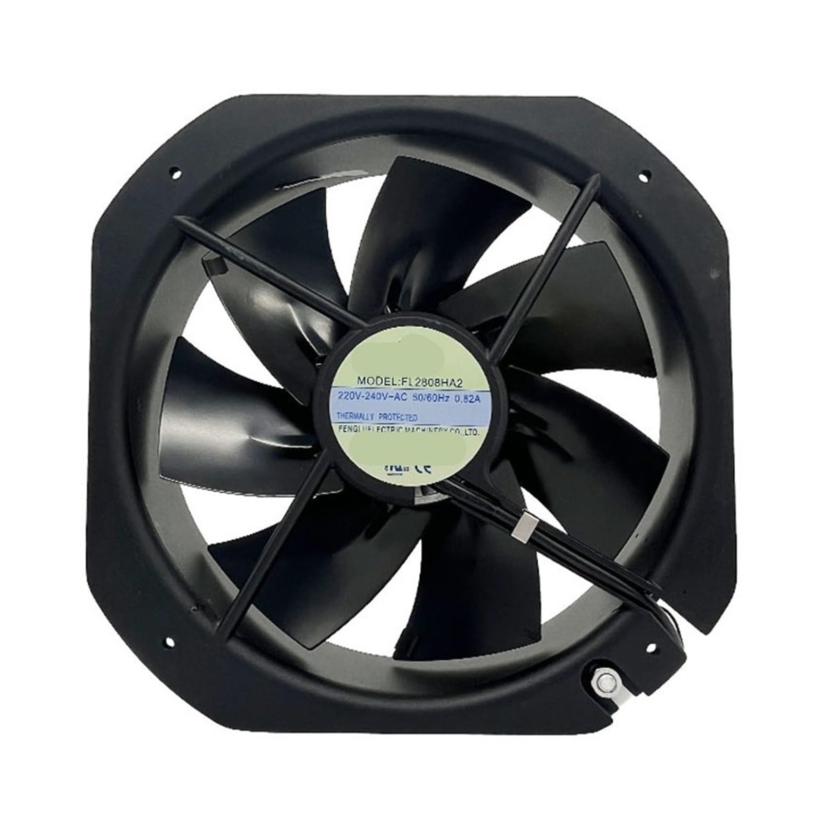 OSHZIKJII Axial Flow Fan AC220V 28cm 0.82A 280x280x80mm