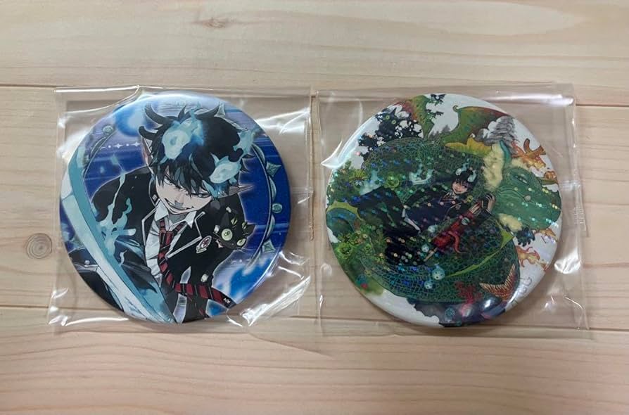 Amazon.co.jp: 青の祓魔師 青エク コレクション缶バッジ 燐 : おもちゃ