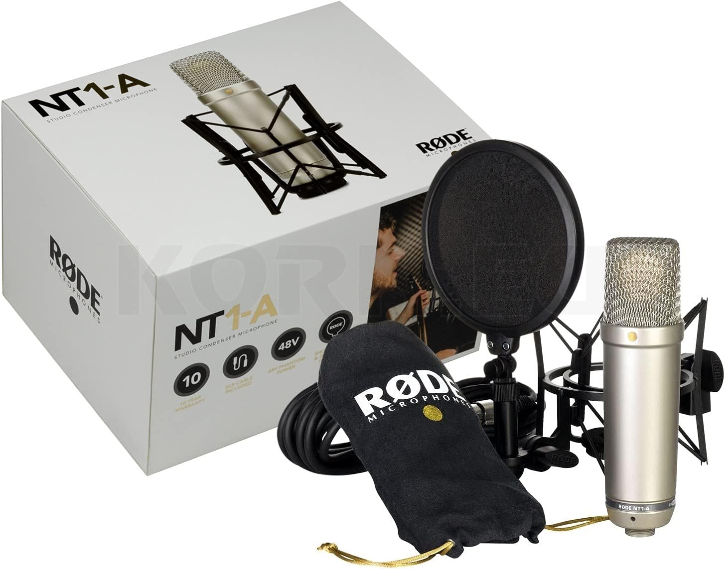Rode NT1A Anniversary Vocal Condenser Microphone Package Buy Online