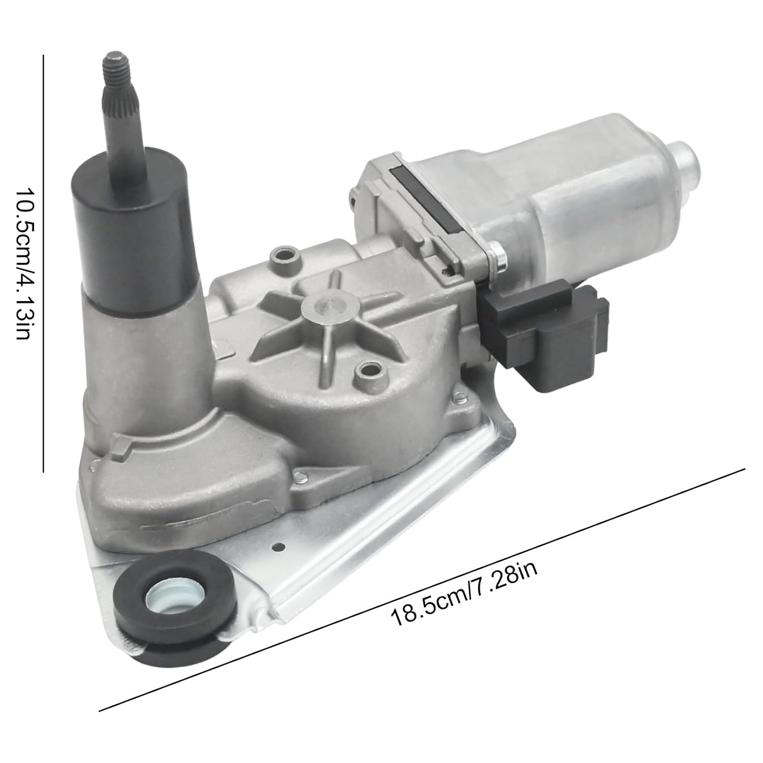 55079213AB Rear Windshield Wiper Motor, Replacement for Jeep Grand Cherokee 2011-2013 (V6 3.6L/V8 5.7L/V8 6.4L), Replaces 404000