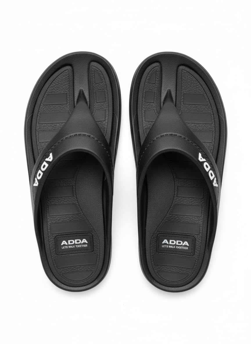 adda PU-ROADIES || Durable & Comfortable || EVA Sole || Lightweight || Fashionable || Super Soft || Outdoor Slipper || FlipFlops for Men's-picture-38