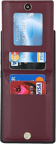 Miniatura 5 de Jaorty Funda para teléfono Samsung Galaxy S22 Ultra con tarjetero, Galaxy S22 Ultra funda para mujer con ranura para tarjeta de identificación de