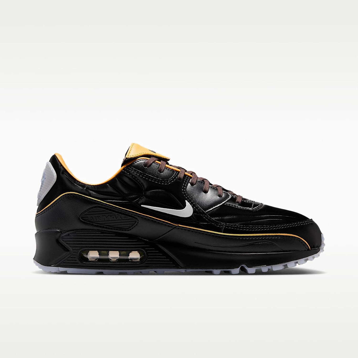 Nike Air Max 90 'Mercurial' Men's Shoes (Black/Gold Leaf/Pair/White) image 3