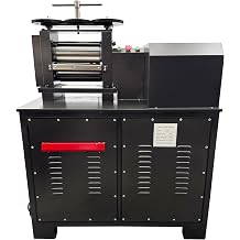 HQHAOTWU Electric Rolling Mill Machine 220V 4KW Jewelry Rolling Mill Machine Jewelry Gold Making Flake Machine