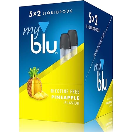 Amazon Myblu 電子タバコ フレーバーポッド パイナップル リキッド 1カートン 5パック blu 電子たばこ用リキッド Amazon Myblu 電子タバコ フレーバーポッド パイナップル リキッド 1カートン 5パック blu 電子たばこ用リキッド