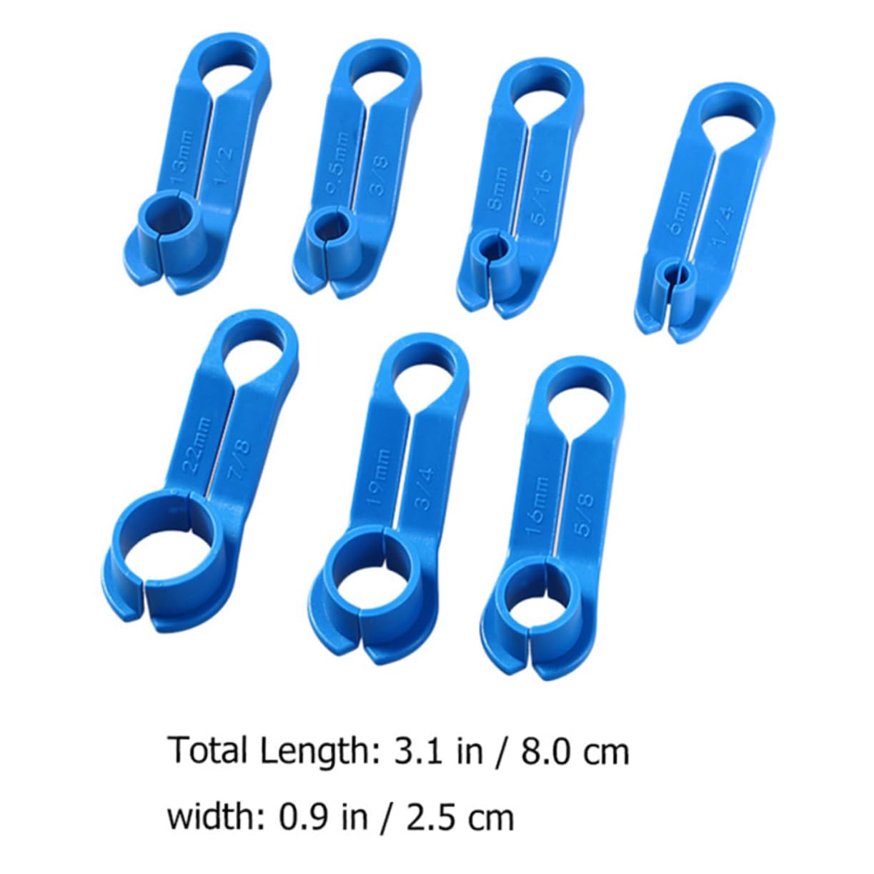 Cabilock 7Pcs Auto Repair Tool Kit Fuel Line Removal Disconnect Tools Durable Design for Easy Access to Hard to Reach Areas Efficient Quick Disconnect