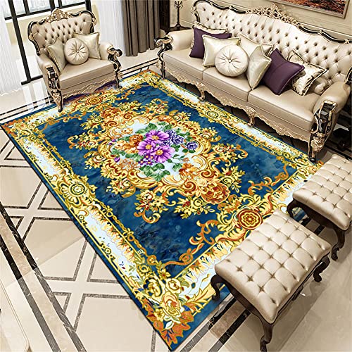 Tapis de décoration chambre ado moderne style chinois rouge rose - 2