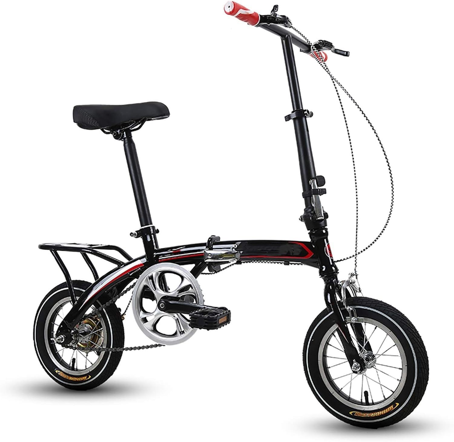 Bicicletta Pieghevole Da 12 Pollici, Bici Da Città Compatta, Per Studenti E Adulti, Mini Bici Pieghevole Leggera Per Bici Da Lavoro 3
