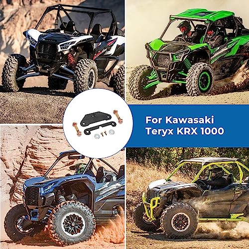 image for WIKIBB Front Shock Mount Braces Plate Kit For Kawasaki KRX 1000 Front 