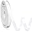 Ribbli Double Faced White Satin Ribbon,3/8 x Continuous 25 Yards,Fabric Ribbon use for Bows Bouquet,Gift Wrapping,Floral Arrangement