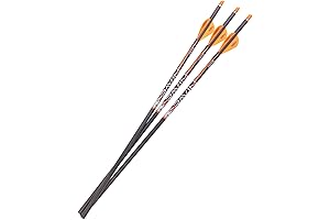 Ravin Nock Extinguisher R133 Match Weight Lighted Carbon Crossbow Arrows