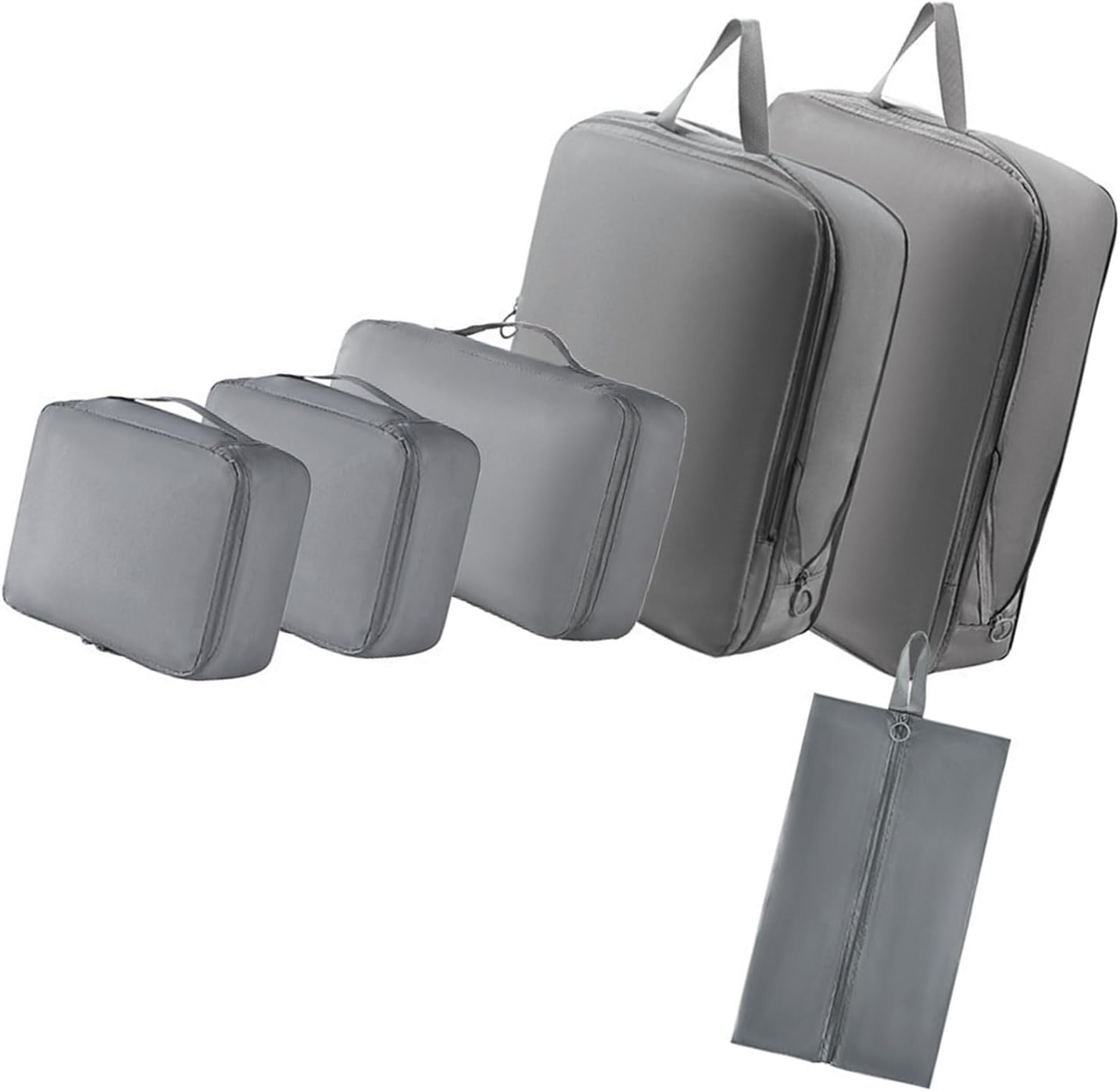 6 pezzi Efficiente Organizzazione Dei Bagagli Borse Organizzatori Di Imballaggio Da Viaggio Funzionale Per Vestiti Calzature E Articoli Da Toel