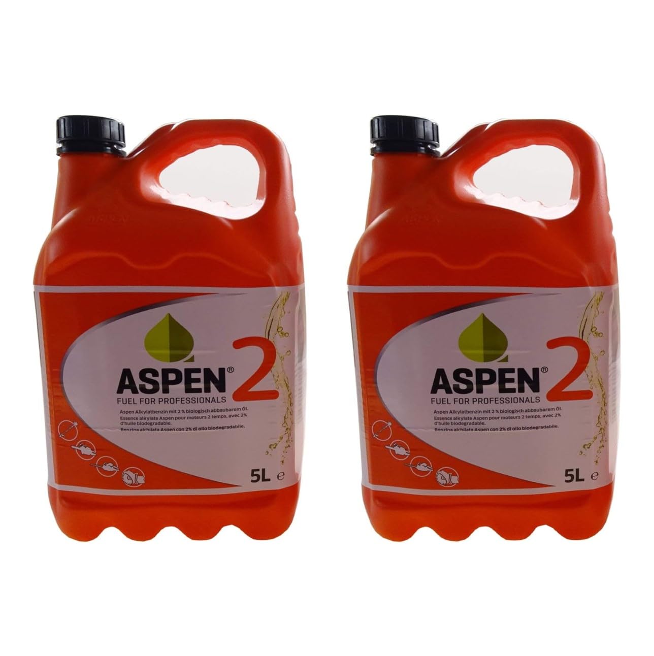 10 Litres ASPEN 2-Stroke Alkylate Petrol | Special Fuel 2 x 5 Litre Savings Set