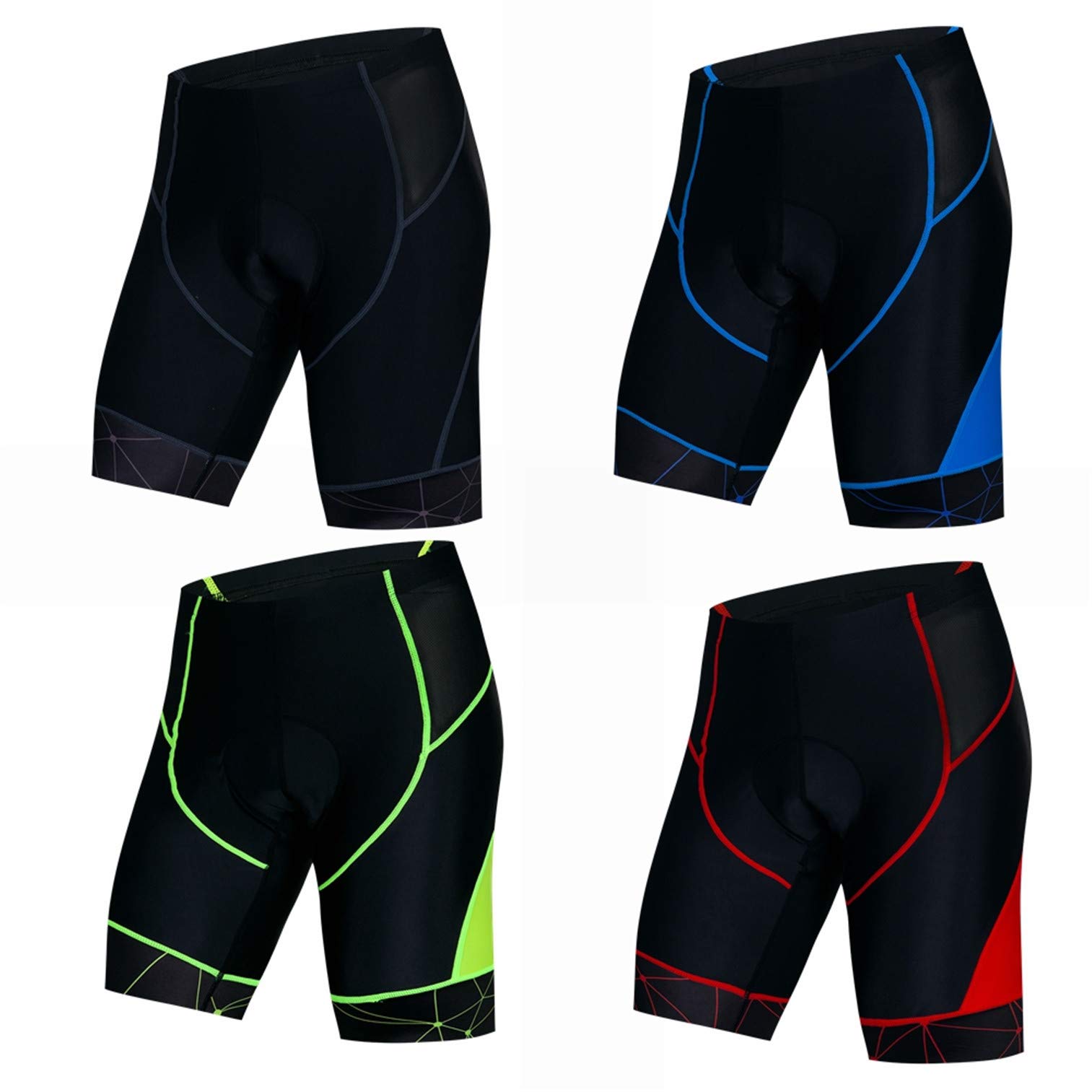 Shorts - RCC Cyclisme'été Bavoir Pantalon 3-4 Cyclisme Cuissard vélo