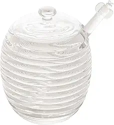 LYOR - Meleira de Cristal C/Pegador e Tampa Colmeia 210ml