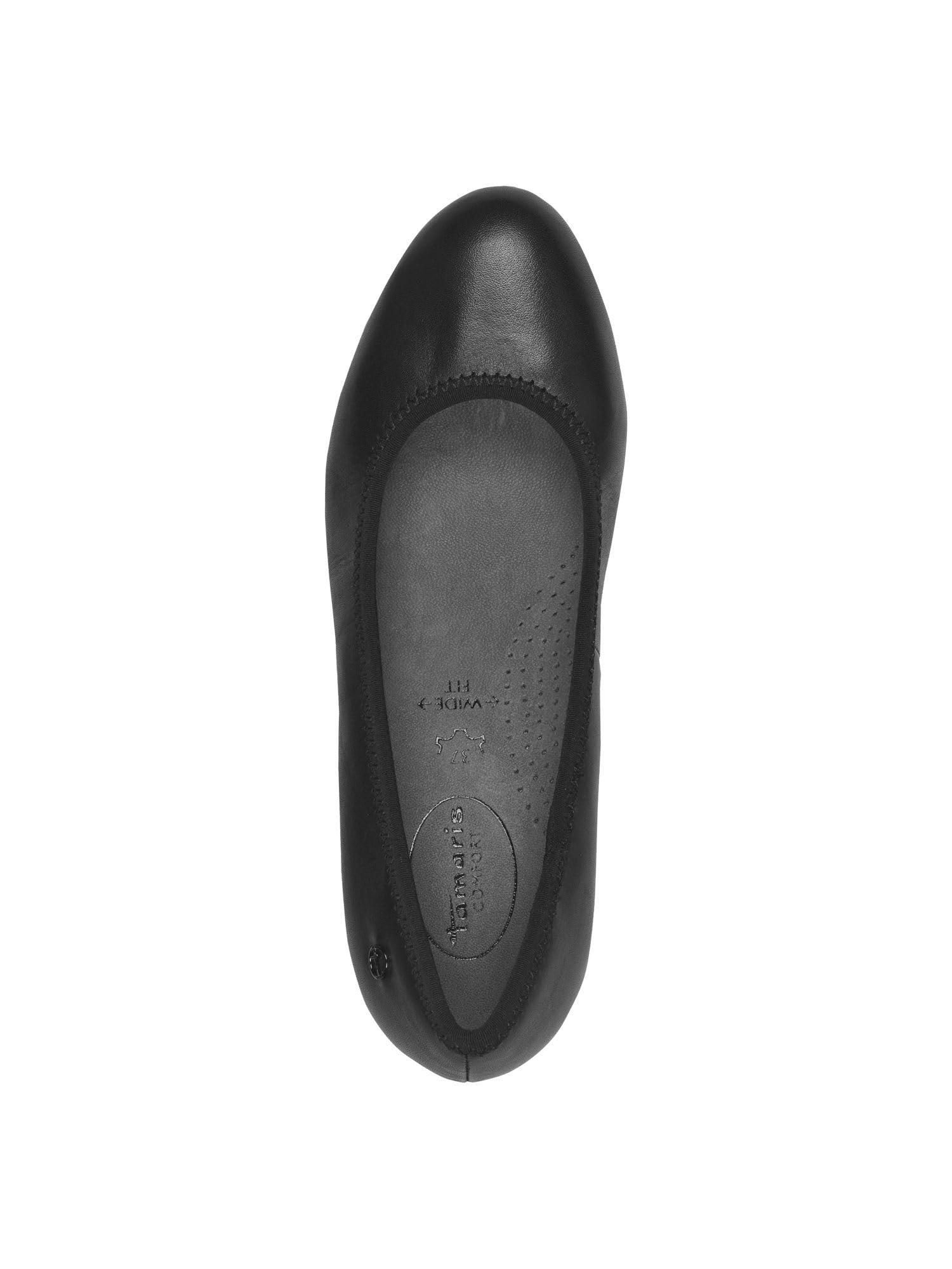 Tamaris Comfort Ballerines Femme Cuir avec Noeud