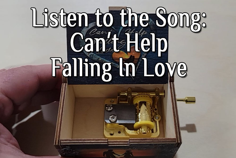 Elvis Presley 【】 ギフトオルゴール 「Can't Help Falling 🌷