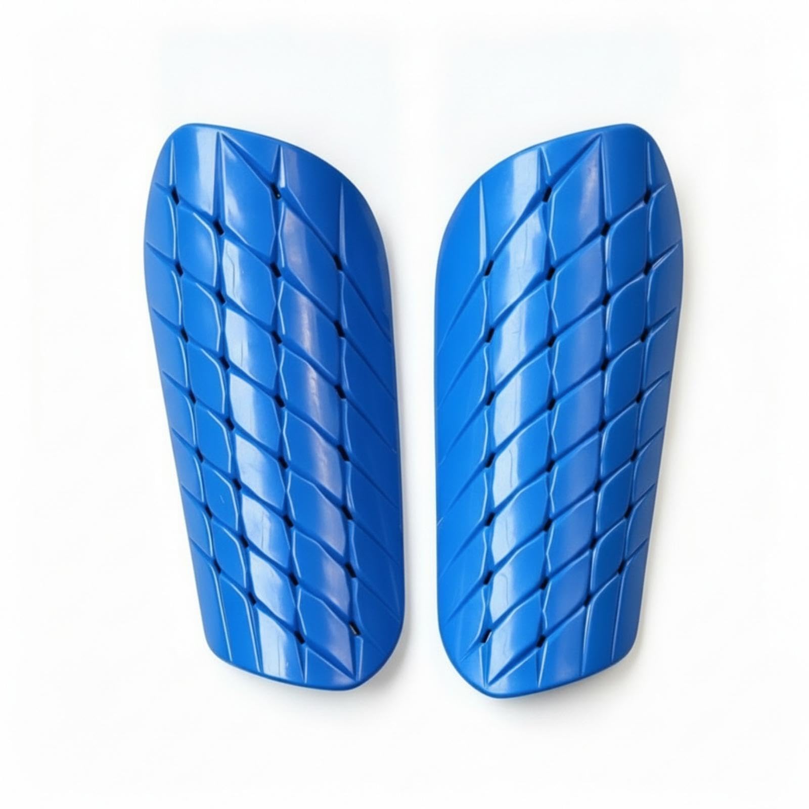 Diamond-Pattern Shin Guards Hard Shell Foam-linedLined Shin Guards Impact Protection for Outdoor Activity Blue | Protective Gear | Clothing, Shoes & Accessories | Soccer | Team Sports-picture-21