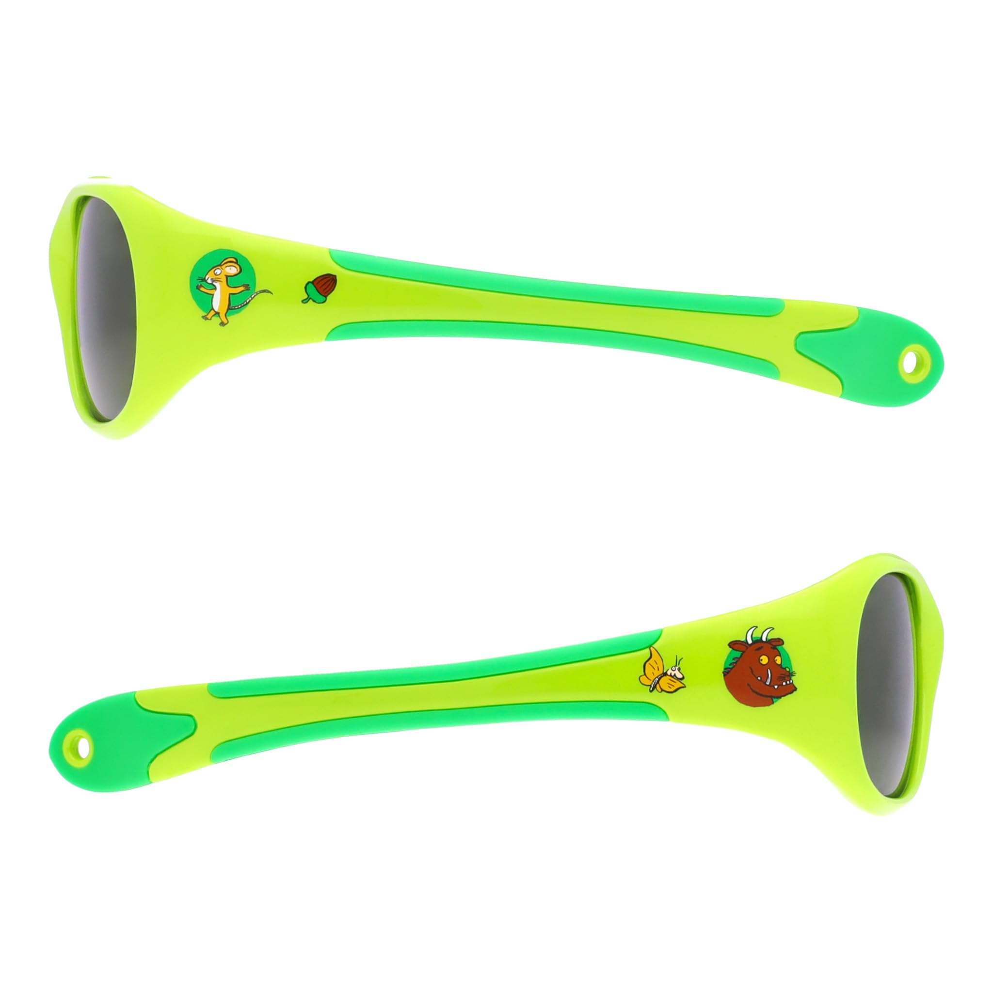 ActiveSol Grüffelo Premium okulary przeciwsłoneczne dla niemowląt | Szkła High-Tech: 100% ochrona przed promieniowaniem UV, polaryzowane, efekt lotosu | Niezniszczalne okulary ze specjalnej gumy | 22 g | Chłopcy i dziewczynki w wieku 0-2 lat, Ulubiona ozd
