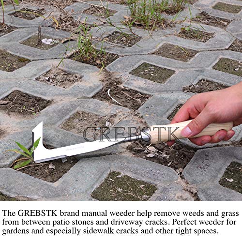 GREBSTK Crack Weeder Crevice Weeding Tool Manual Weeder Lawn Yard Gardening Tool