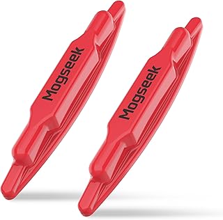 2 PCS Magnetic Stud Finder, No Batteries Required, Stud Finder Easy to Locate Screws, Metal Studs and Nails, Nail Locator for Drywall and Wood (Red)