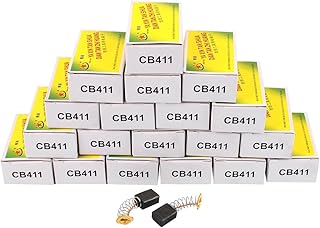 Aexit 20 Pairs Tools & Equipment Electric Drill 12mm x 9mm x 6mm Motor Carbon Brushes Brushes & Dusters Spare Part