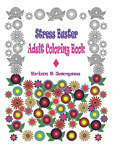 Stress Buster Adult Coloring Book (Mini Health Series)