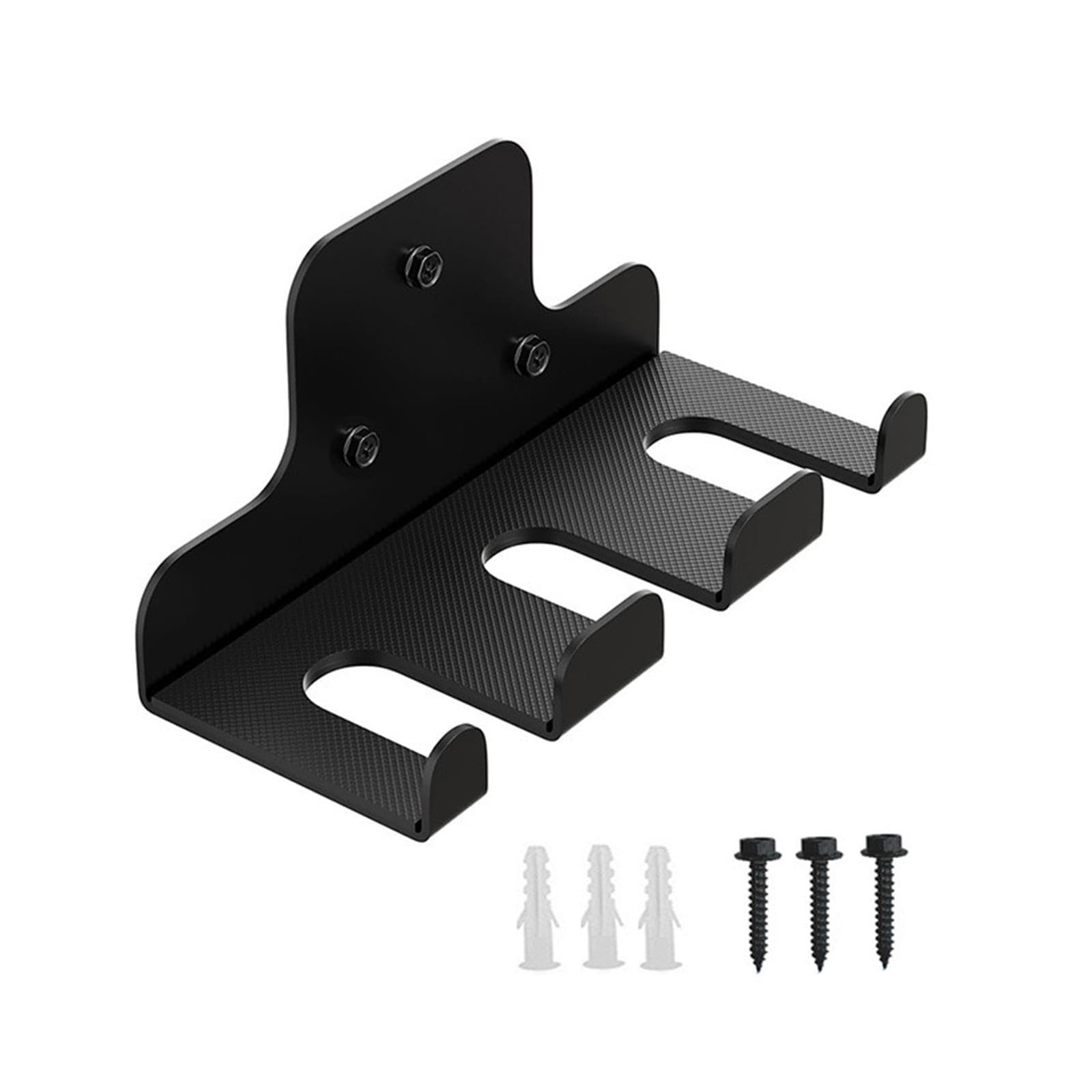Facile Installazione, Supporto per bilanciere, Supporto per Pesi da Parete, per l'organizzazione della Palestra Domestica, Hardware Incluso, Staffa per l'organizzazione