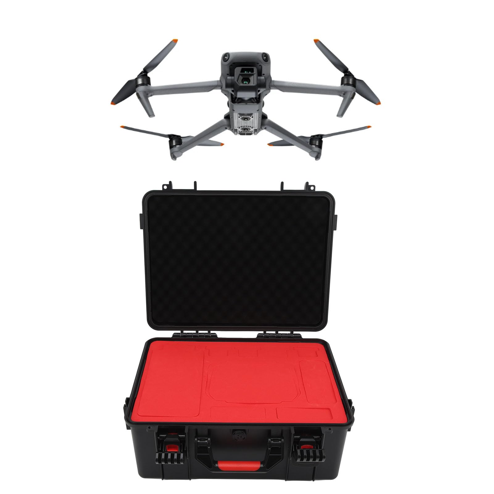 Twardy futerał na dron wodoodporny futerał ochronny pudełko do przenoszenia o dużej pojemności do 3 Pro
