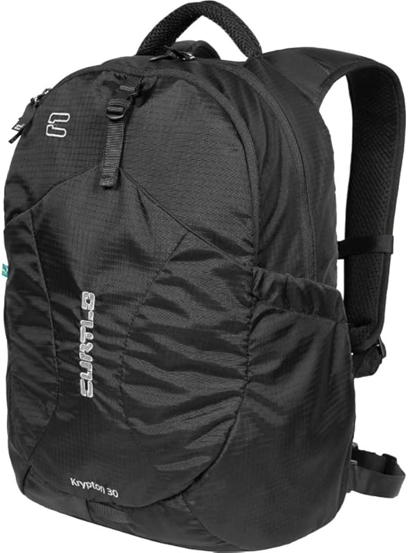 Mochila de Uso Diário Krypton 30L - com Rain Cover, Curtlo, Unissex, Preto em oferta na Shopee