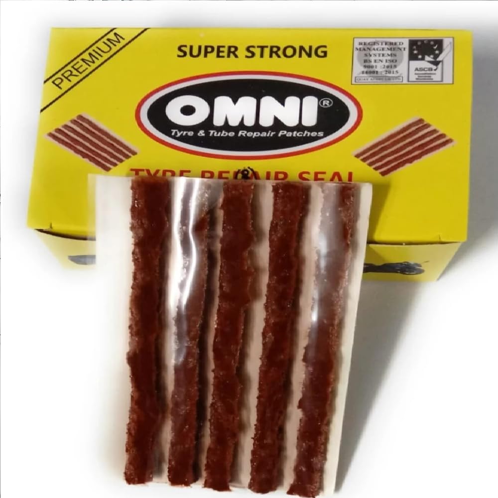 Omni Tyre Repair Seal/Strips for Tubeless Tyre Set of 25 Pcs Tubeless Tyre Puncture Repair Kit-picture-26