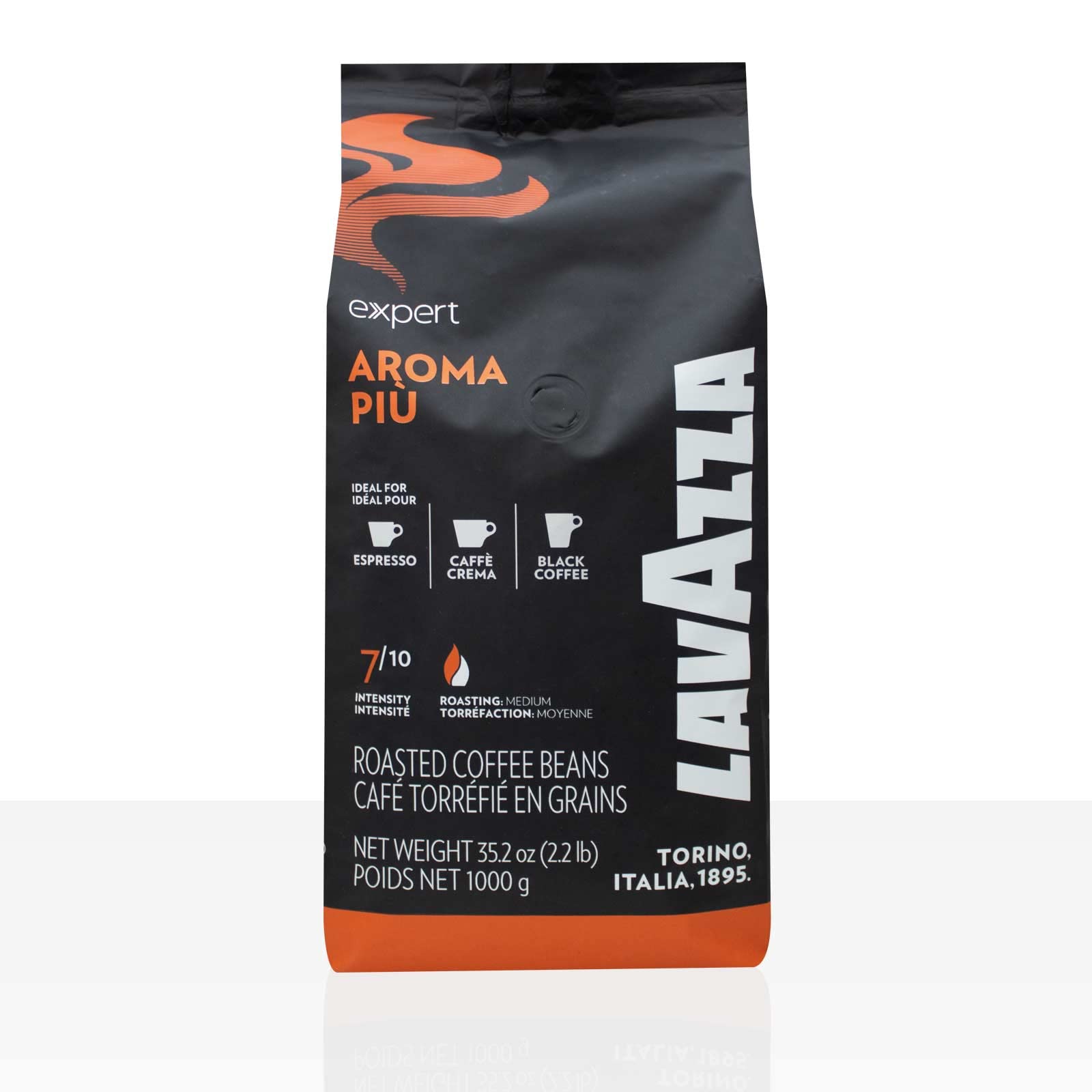 Lavazza Expert Aroma Piu Espresso - 6 x 1kg Kaffeebohnen