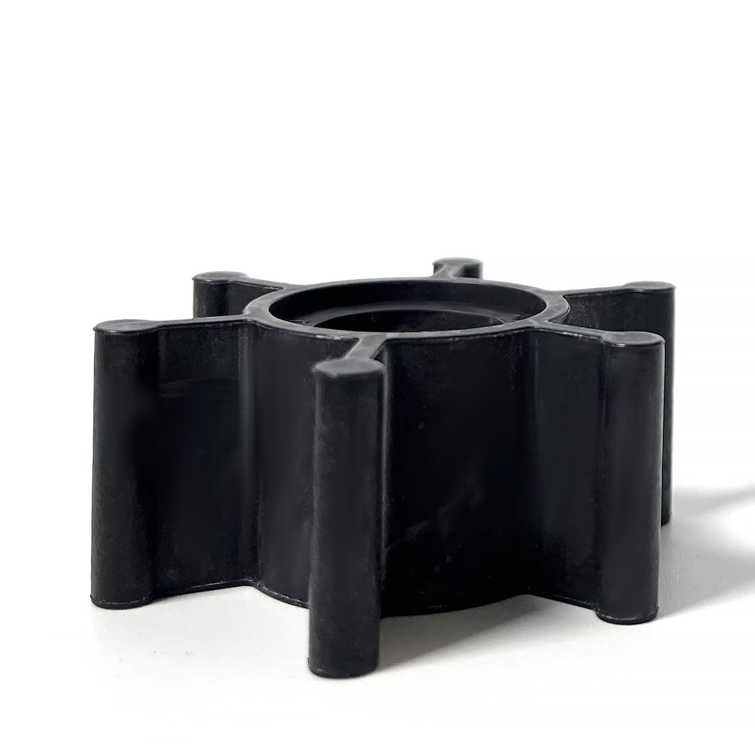 Nitrile Marine Impeller Replacement (Drive Type 4) - 6-Blade 2" Dia 7/8" Width - Fits 6303-0003-P Raw Water Pumps - Oil & Corrosion Resistant for Engine Cooling