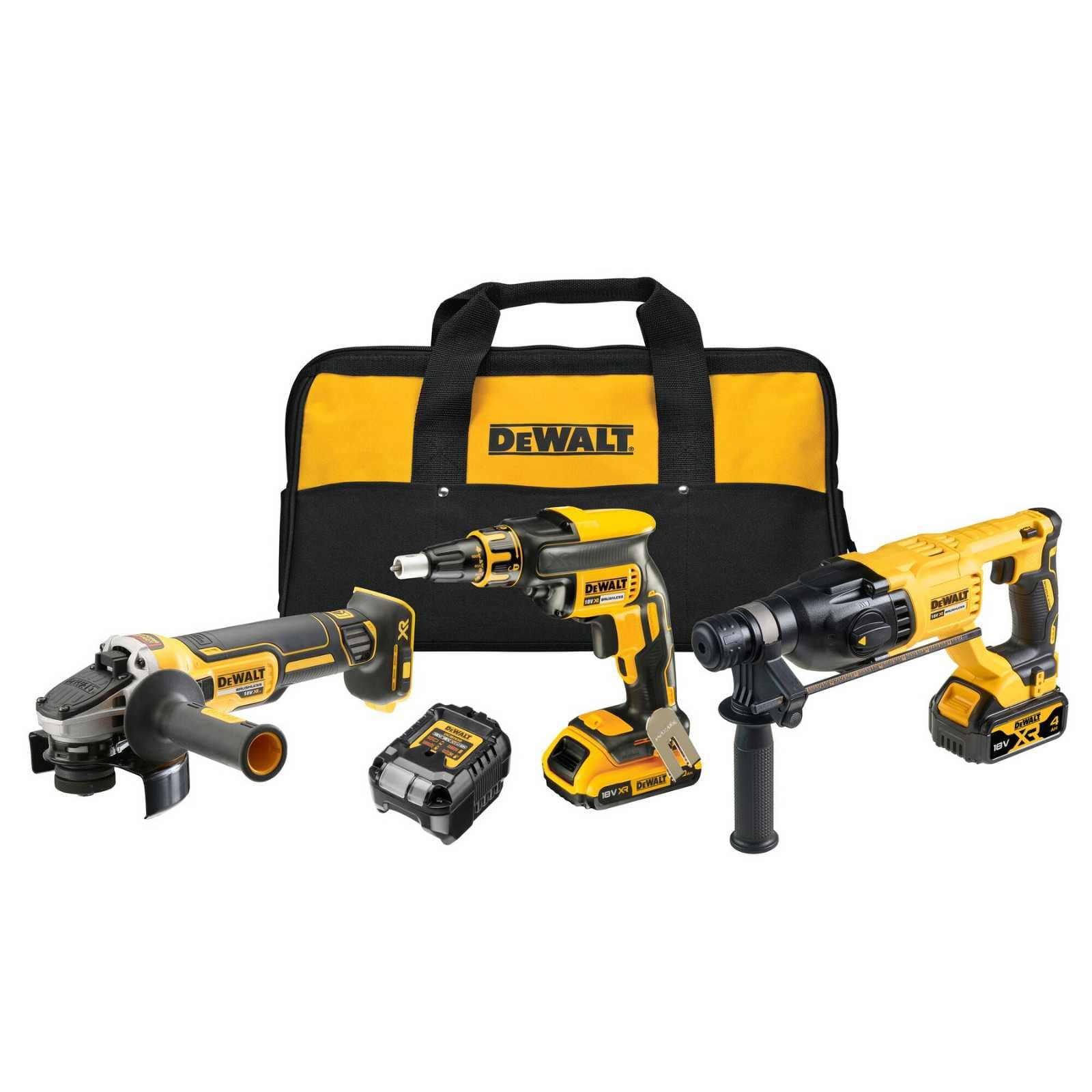 Dewalt Pack combiné de batterie (3 pièces), 18 V