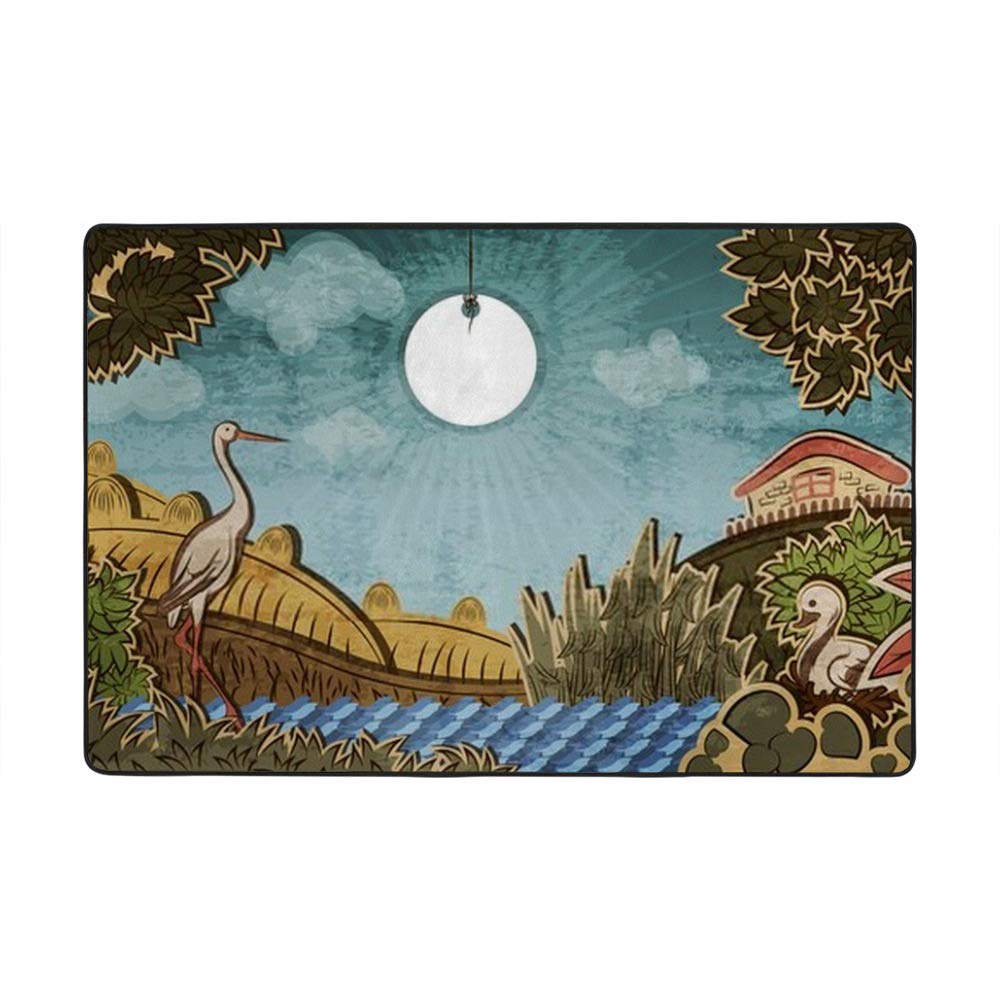 Tapis salon Ruchen 203x147cm pour protéger le sol avec douceur