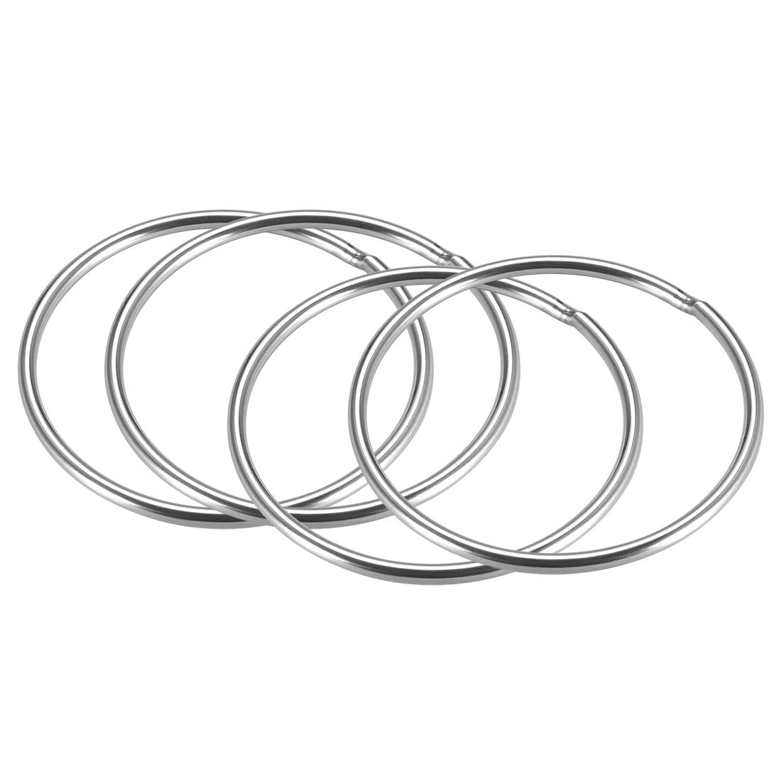 uxcell 201 Stainless Steel O Ring 59mm(2.32") Outer Diameter 3mm
