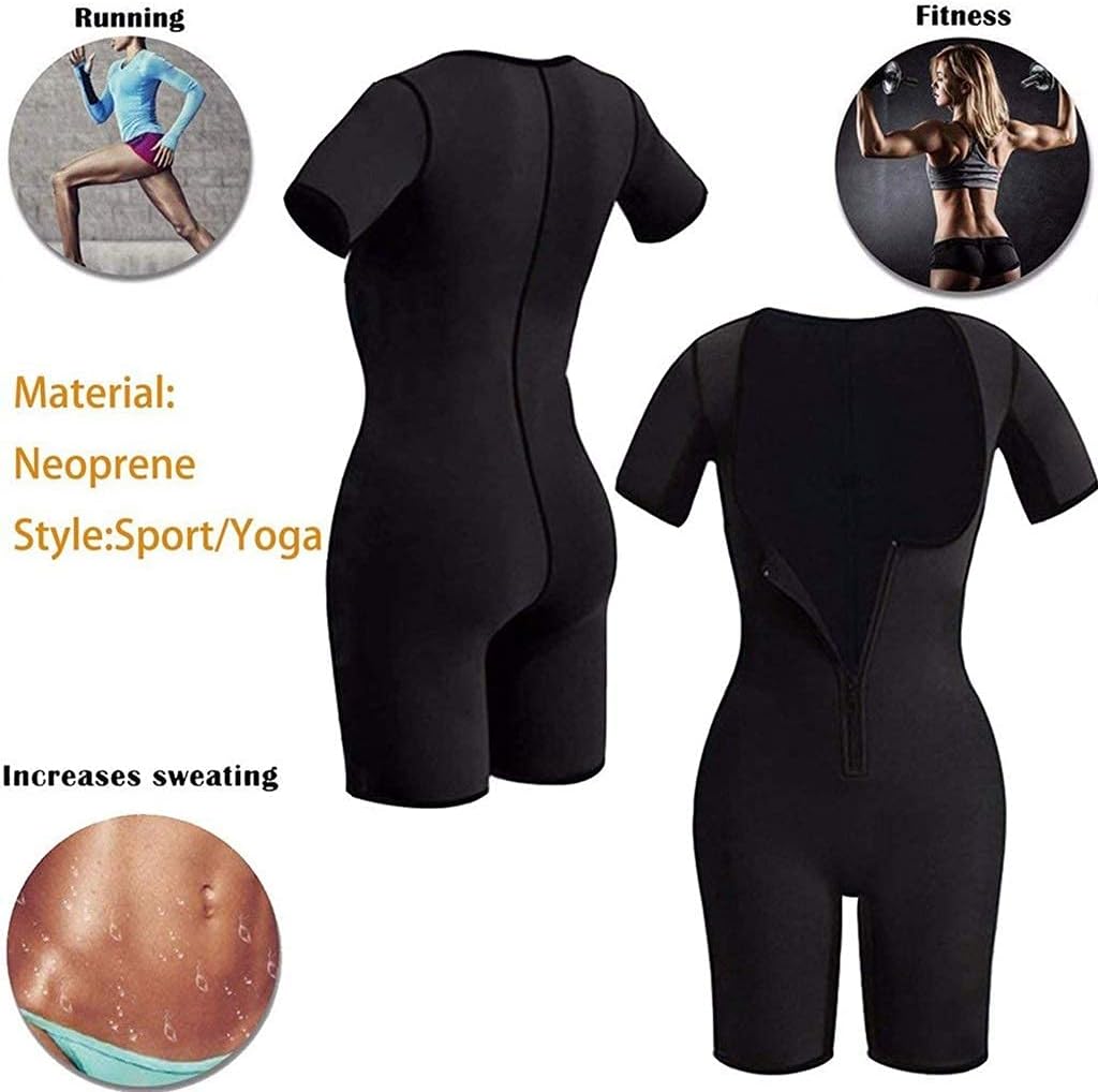 JCNAGXY Full Body Shaper Bodysuit, Shaper Sauna Suit Women's B