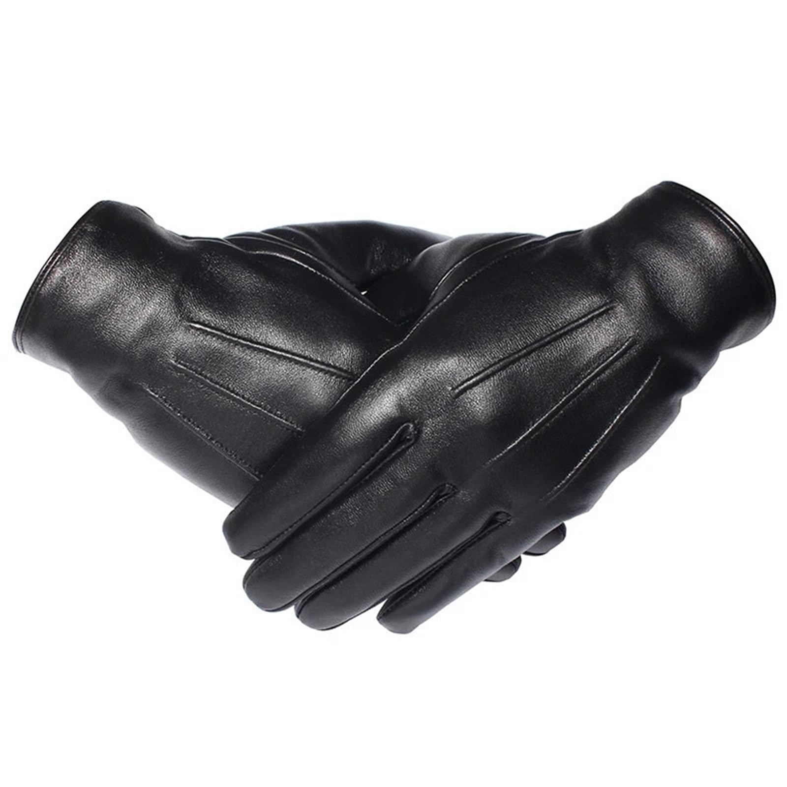 Guantes,Guantes de esquí Guantes de Invierno Guantes de Hombre Guantes de conducción con Forro Negro con Pantalla táctil