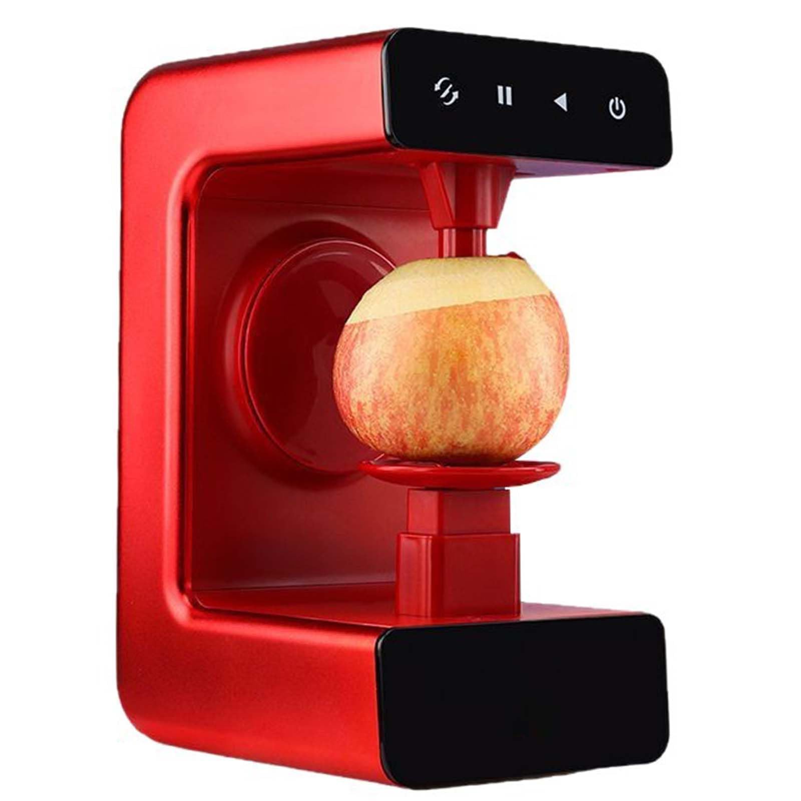 Pelador De Papas Eléctrico, Pelador De Manzanas, Pelador Automático Giratorio, Apagado Automático, Fácil De Limpiar, Pelador Multifuncional, para Frutas Y Verduras.