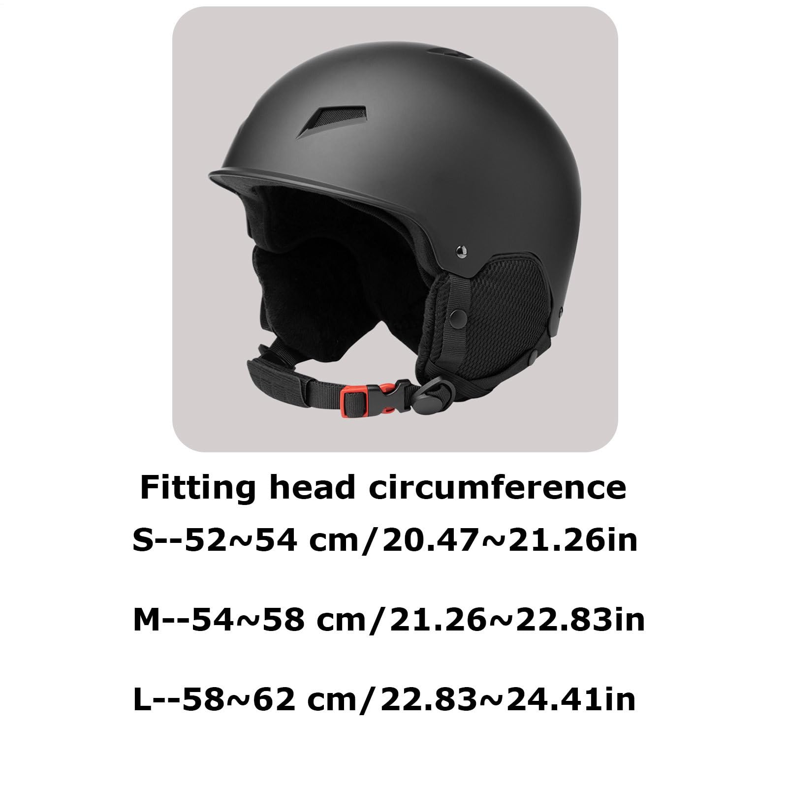 Helme für Erwachsene, Snowboardhelm für Damen | Atmungsaktive Fahrradhelm-Skiausrüstung | Schutz-Ski-Kopfabdeckung mit Brillenbandclip für Erwachsene und Damen