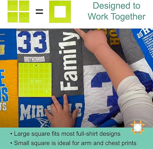 Miniatura 9 de Missouri Star Quilt - Plantilla de acolchado triangular, regla triangular acrílica de 8 pulgadas de 60 grados para paquetes de dijes, pasteles de