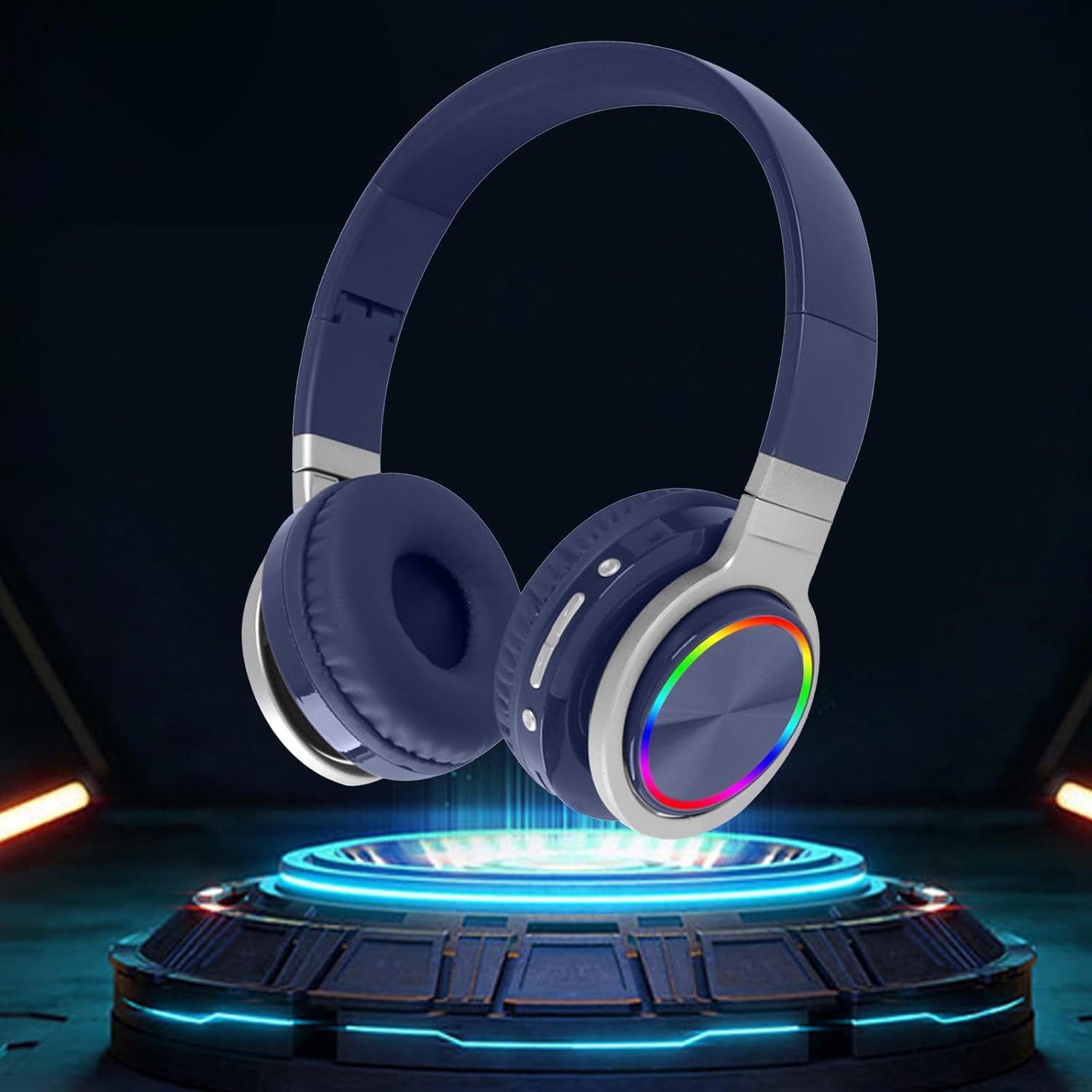 Bluetooth Headphones, Wireless Bluetooth 5.0 Over Ear Headphone, Portable Lightweight HiFi Stereo Earbuds, Sports Earphones, Foldable Headset for Home Office Cellphone PC My Orders Placed