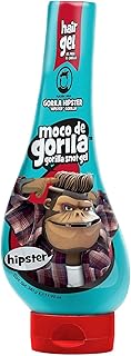 Moco de Gorila Hipster Hair Gel | Trendy Hair Styling Gel with Long-lasting Hold, Gorilla Snot Gel is the Ultimate Hair Ge...