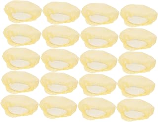 TEHAUX 100pcs Detector Protective Cover Electric Cover Indoor Fire Detectors Covers Detector Cover Smokes Detector Protector Smog Alarm Cover Call Cover for Plastic Yellow
